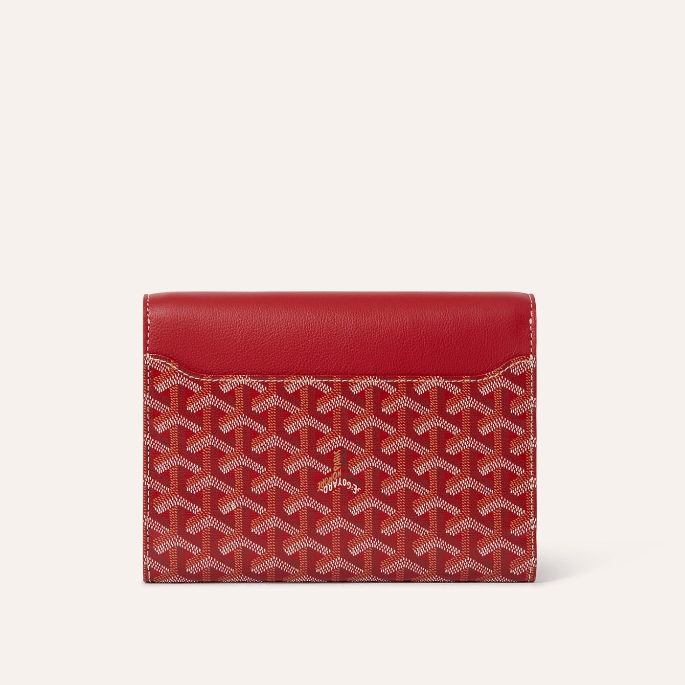 Goyard Chypre Wallet-Pouch Red - Image 3